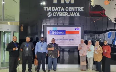 CEO YAPEIM HOLDINGS dan Pasukan ICT Melawat Data Centre TM Cyberjaya – Teroka Potensi Teknologi untuk Perkasa Perkhidmatan Masa Hadapan