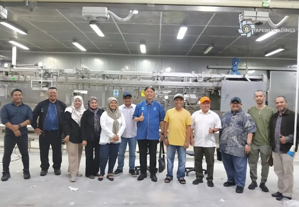 AHLI LEMBAGA PENGARAH DAN PENGURUSAN YAPEIM HOLDINGS LAKUKAN LAWATAN KERJA KE KILANG AYAMAS DI BUKIT MERTAJAM