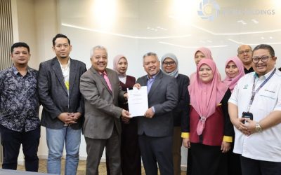 MAJLIS MENANDATANGANI PERJANJIAN FRANCAIS YSV & KOPERASI BANDARAYA MAJU BERHAD