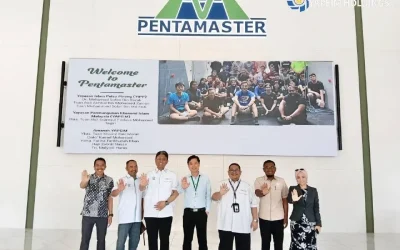 KEPIMPINAN YAPEIM HOLDINGS MELAWAT KILANG PEMBUATAN MESIN DIALISIS DI PULAU PINANG